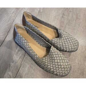 Comfort View Bethany Flat Bronze Women's Size 8m